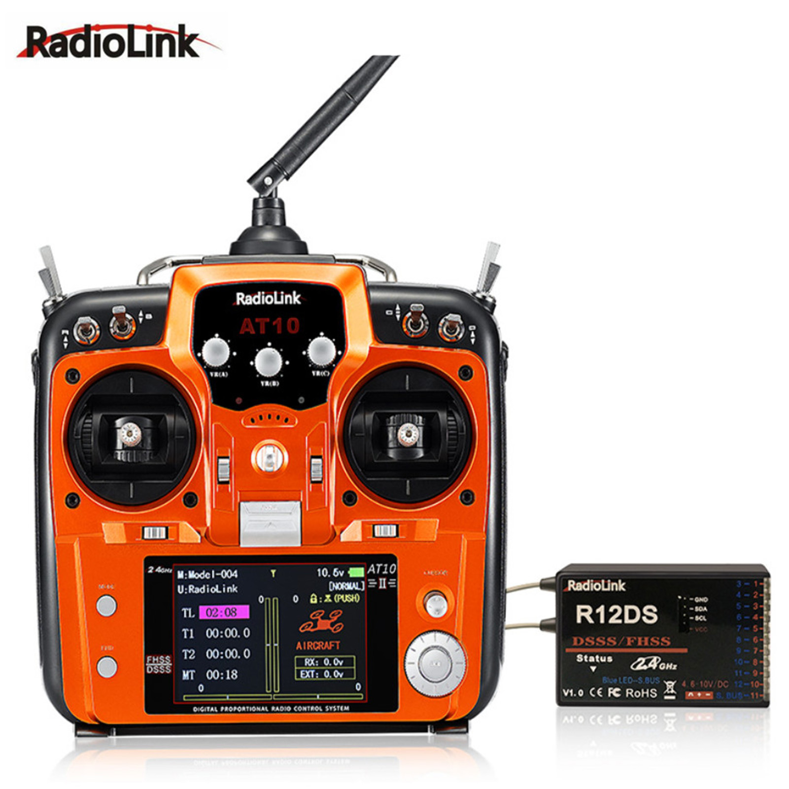 Radiolink AT10 II 12CH Remote Controller & Receiver