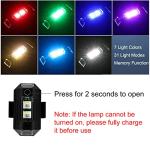 4PCS Rechargeable LED Strobe Lights for Drones