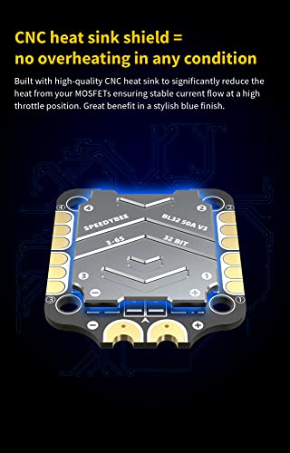 SpeedyBee 50A 4in1 ESC with Heat Sink