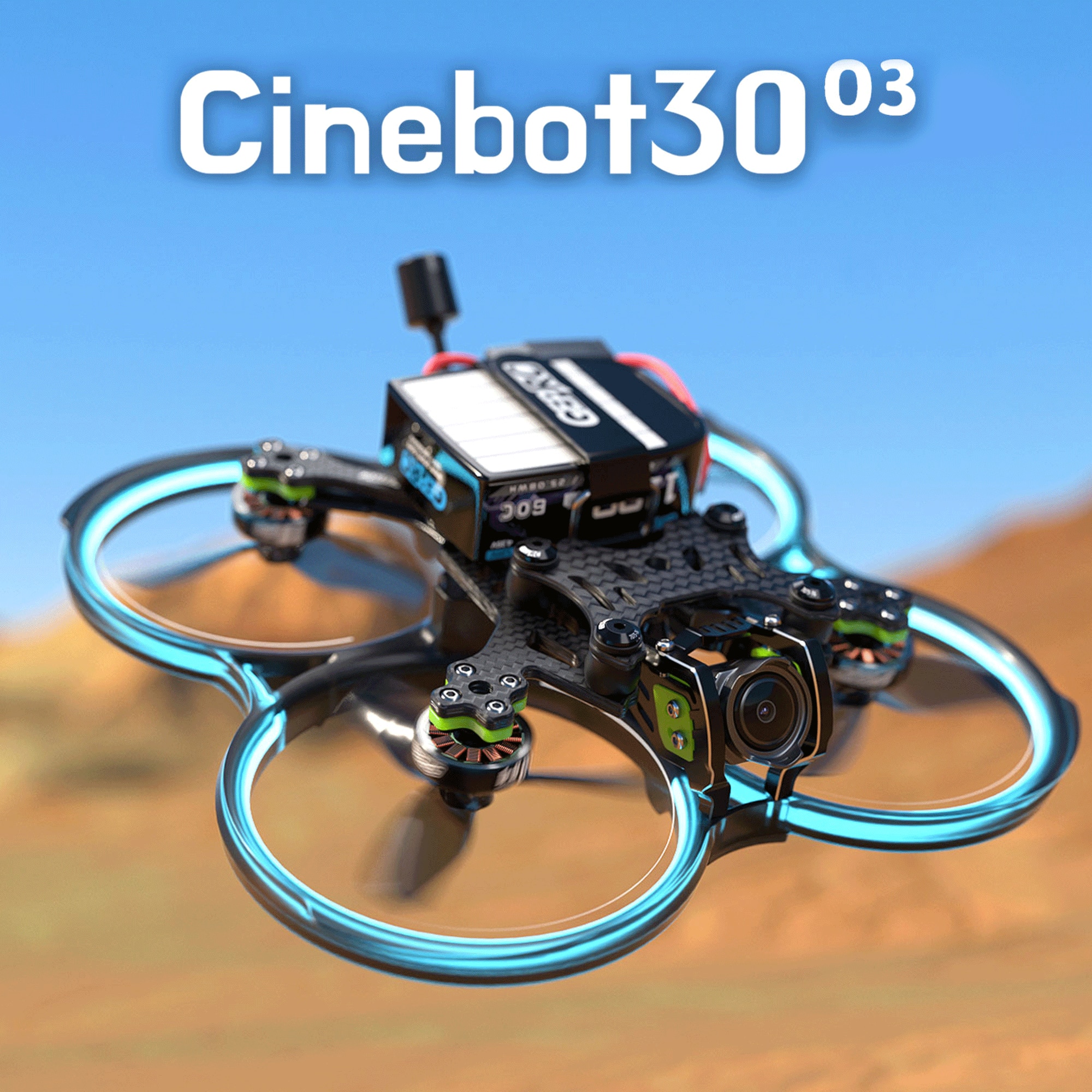 GEPRC Cinebot30 4K HD FPV Drone