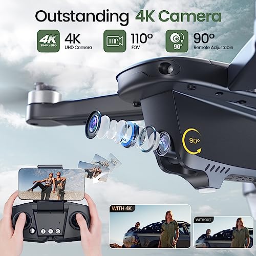 Holy Stone 4K Camera GPS Drone for Adults