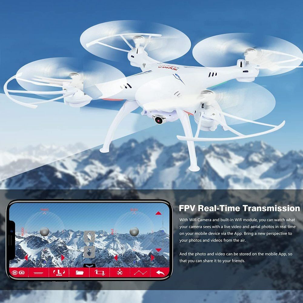 Syma X5SW-V3 FPV RC Quadcopter with HD Camera