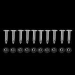 Hellery 6x Camera Mount For Gimbal 3 Damping Balls Rubber Dampers Pins