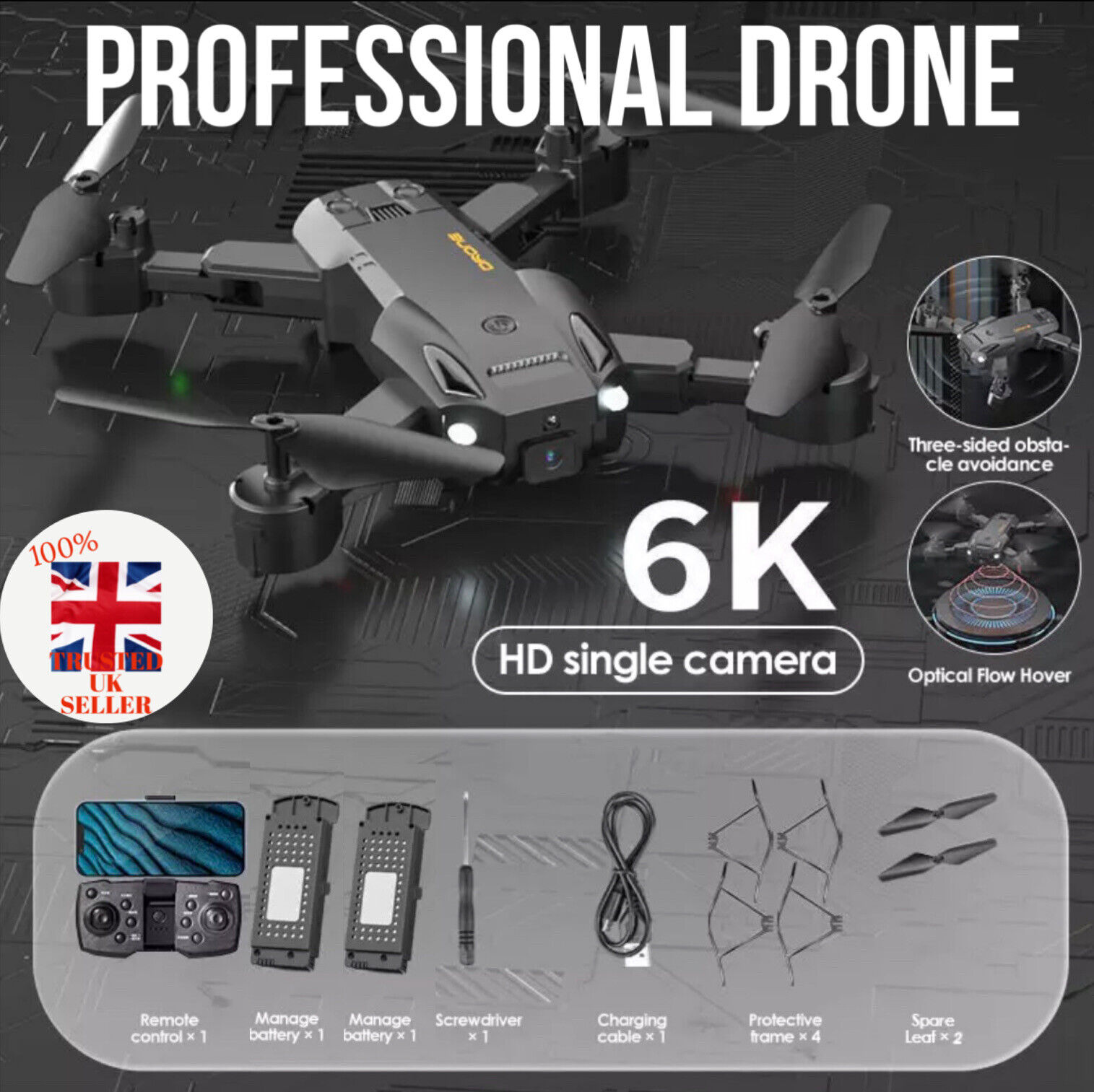 Drones With HD Camera 6k GPS Professional