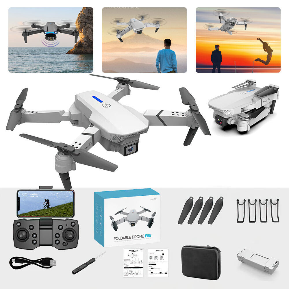 4DRC V9 Foldable Dual Camera Drone with 4k HD