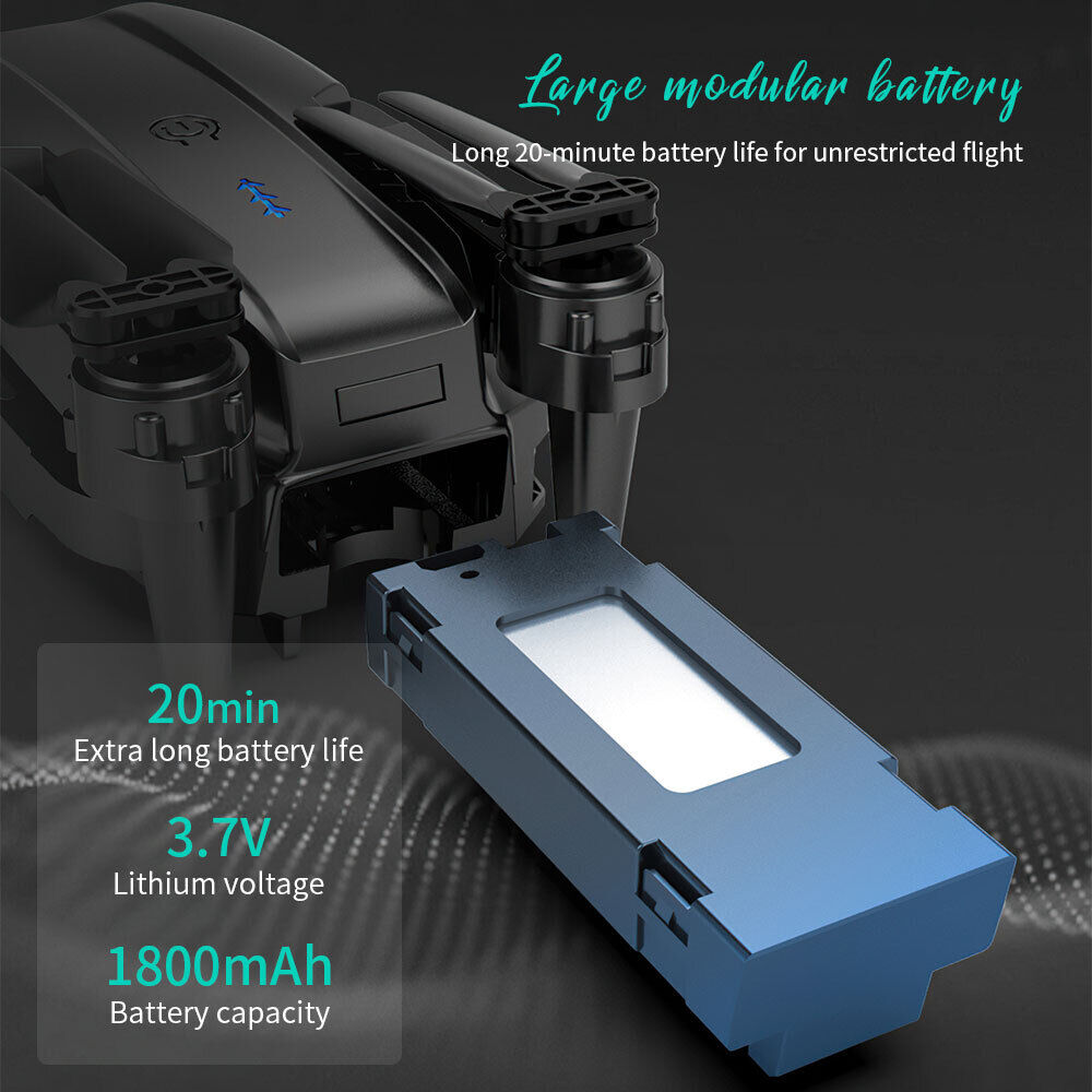 4DRC V9 Foldable Dual Camera Drone with 4k HD