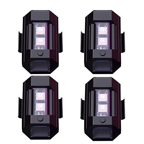 LED Strobe Lights for Drones - 4 Pack