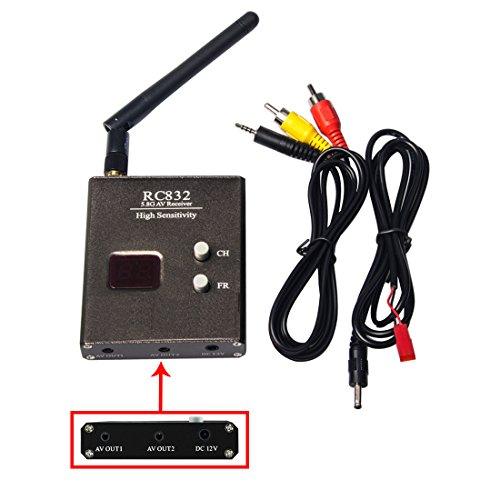 Wireless FPV Receiver for Racing Drone