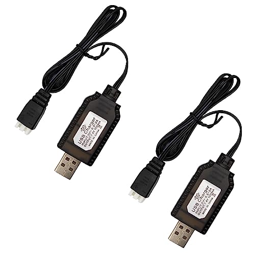 2-Pack USB Charger for LiPo RC Drones