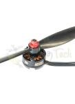 Anodised Racing Drone Motor with Prop Nut - UK