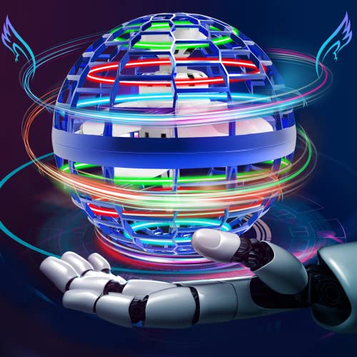 Hand Controlled Flying Orb Ball Drone with LED Light