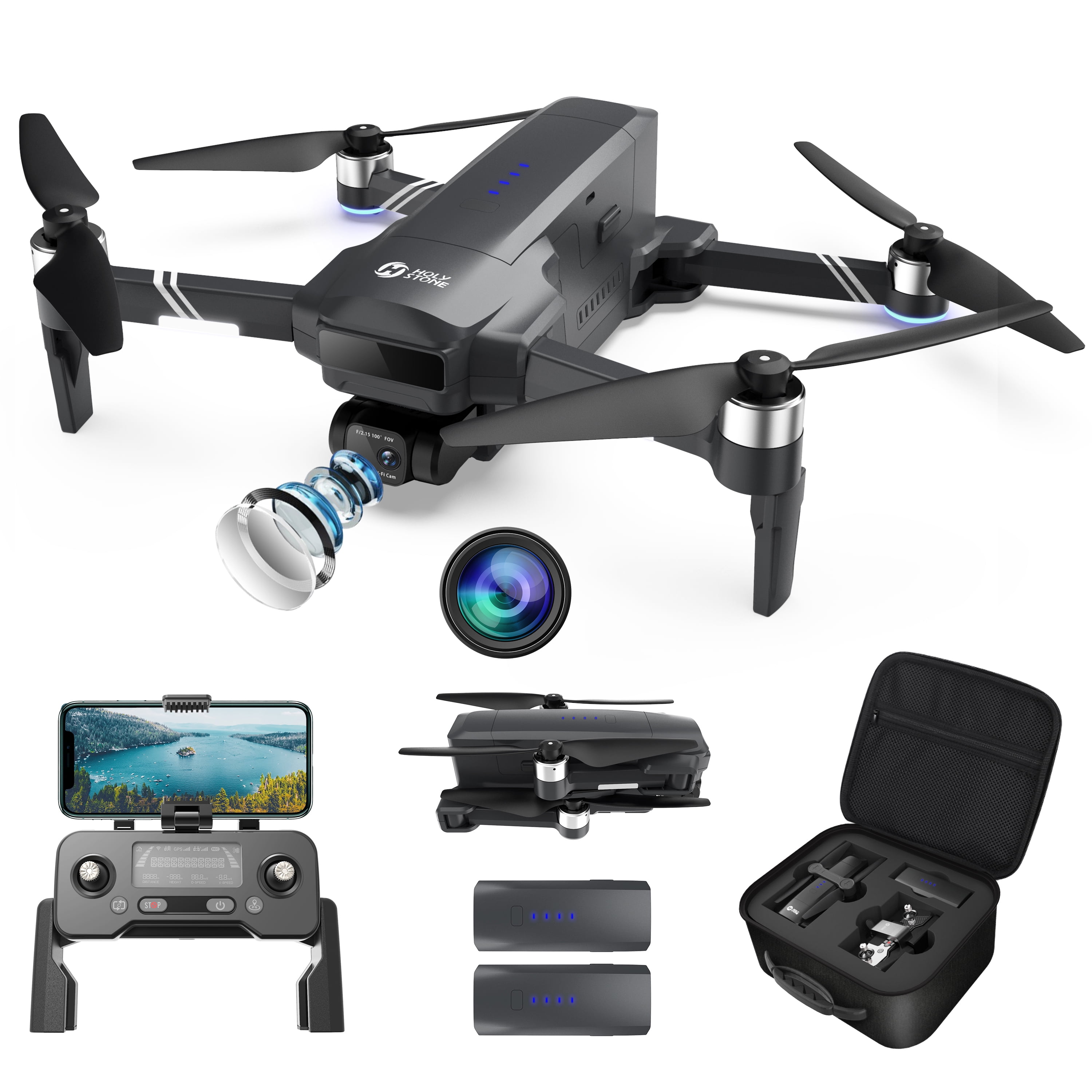 HS600 Drone with 4K Camera & Gimbal