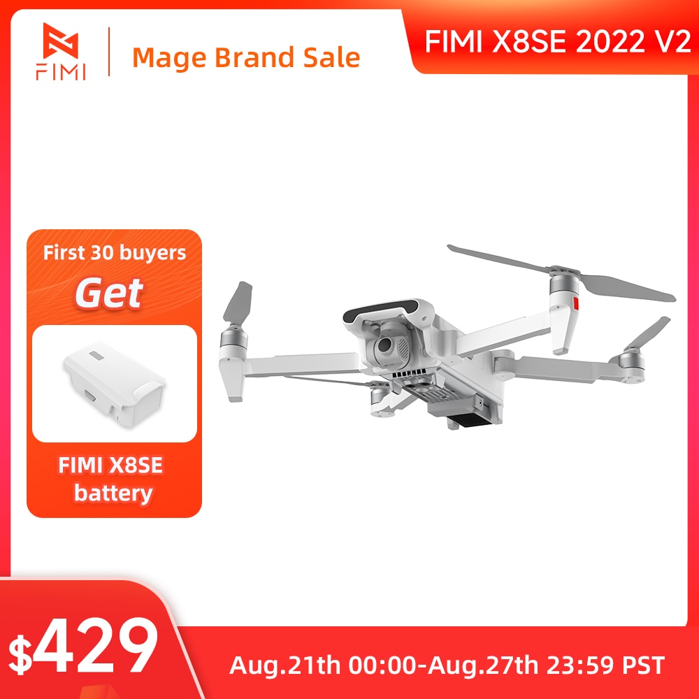 FIMI X8SE 2022 V2 Quadcopter Camera