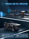Foldable E58 Drone with 1080P HD Camera