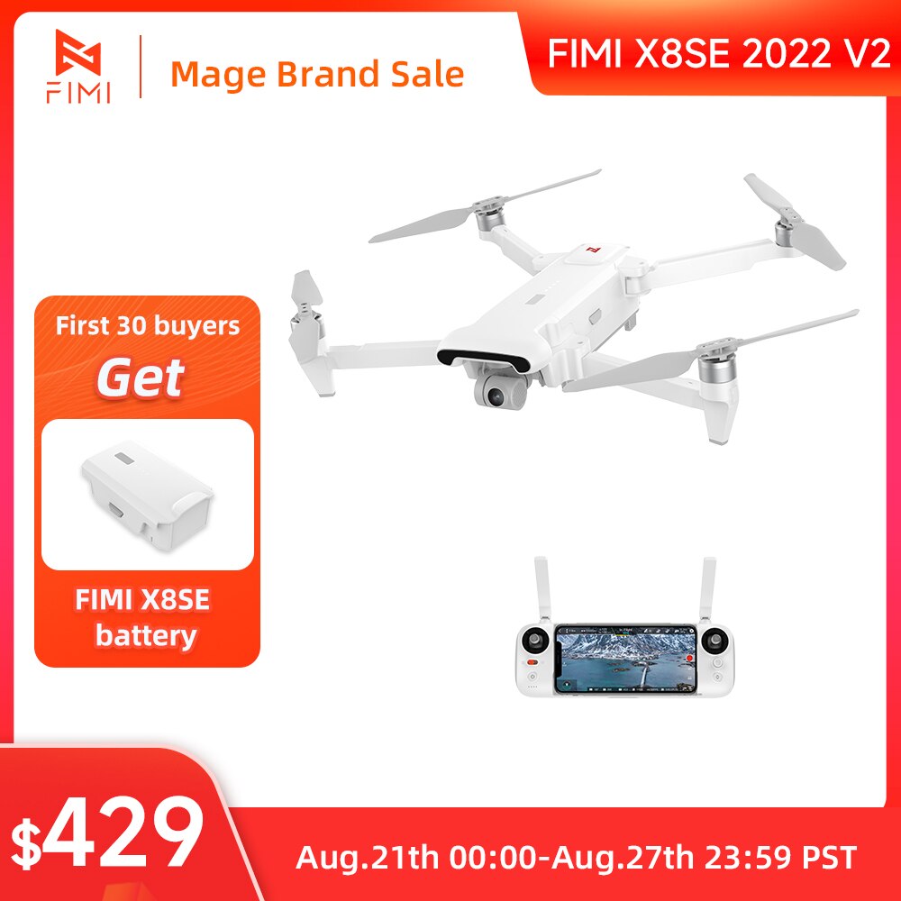 FIMI X8SE 2022 Professional 4k Drone