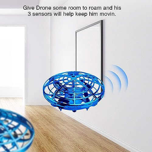 BlueFire UFO Drone, Mini Flying Drone with LED Lights
