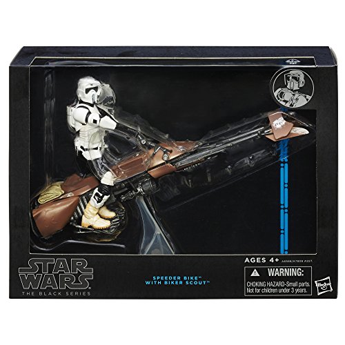Star Wars Speeder Bike with Biker Scout - 6 inch