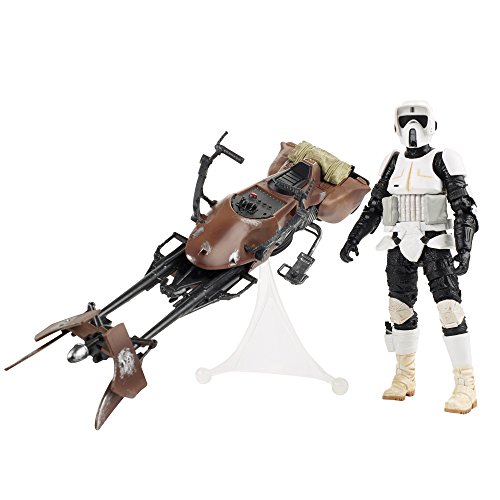 Star Wars Speeder Bike with Biker Scout - 6 inch