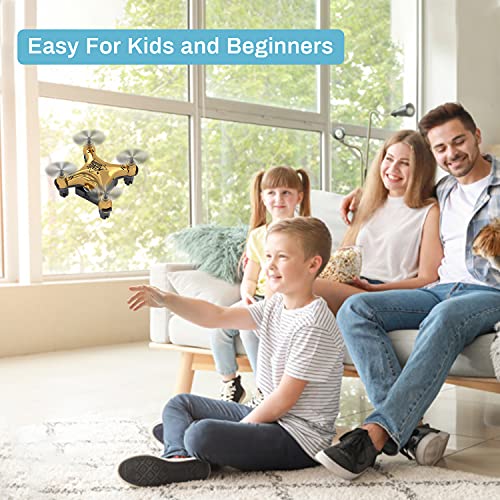 Golden Mini Drone: Beginner-friendly, Portable and Fun!
