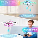 Mini Drone for Kids, Colorful Led Quadcopter