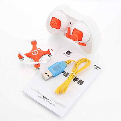 Mini LED RC Quadcopter Drone - Cheerson CX-10