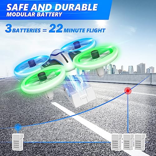 720P HD Camera Mini Drone for Kids and Adults