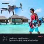 Professional 4K Drone with Adjustable Camera & 3 Batteries