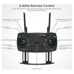 Professional 4K Drone with Adjustable Camera & 3 Batteries