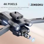 Jinsoku S150 Foldable Drone: 4K Camera, FPV, Long Flight
