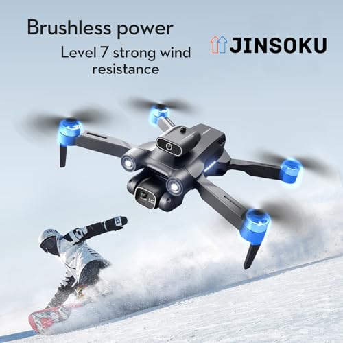 Jinsoku S150 Foldable Drone: 4K Camera, FPV, Long Flight