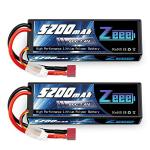 Zeee 2S Lipo Battery for RC Drones (2 Pack)