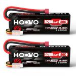 HOOVO 2S LiPo Battery 7.4V 5200mAh for RC