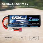 Zeee 2S 5200mAh 50C Battery for RC Drones