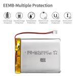 EEMB Lipo Battery Pack 3.7V 1450mAh with JST
