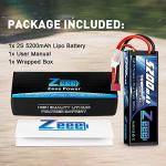 Zeee 2S 5200mAh 50C Battery for RC Drones