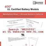 2000mAh Lipo Battery Pack for Bluetooth Speaker & Dashcam