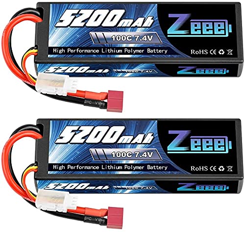 Zeee 2S Lipo Battery 5200mAh 7.4V 100C - High-performance RC drone battery