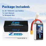 Zeee 3S 1500mAh 11.1V 120C Lipo Battery