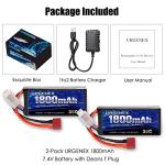 URGENEX 2S Lipo Battery - High Performance Drone Batteries