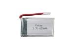 ZYGY 4pcs 3.7V 600mAh Battery & Charger for RC Drones