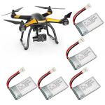 5PC Remote Control UAV Battery for Hubsan X4