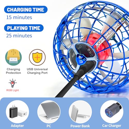 2023 Upgrade Flying Orb Ball Toy for Kids, Adults