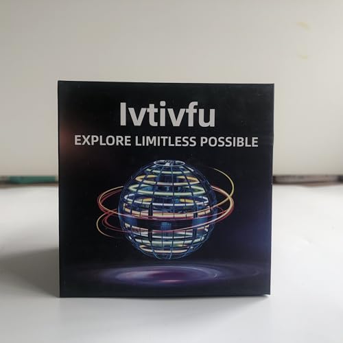 Blue LED Hover Boomerang Ball Drone Toy Gift