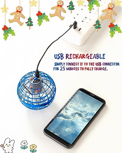 2023 Upgraded 360° Rotating Hover Ball Drone Toy