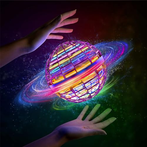 Professional Flying Orb Boomerang Spinner Mini Drone with LED