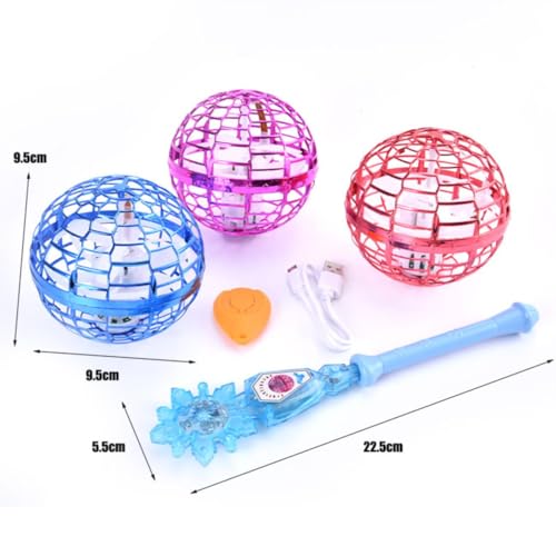 RGB Light Mini Drone Flying Orb UFO Toy