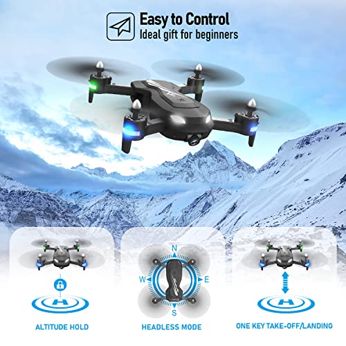 Wipkviey T26 Foldable Drone with 1080P Camera