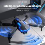 1080P HD Camera Foldable RC Quadcopter Drone Gift