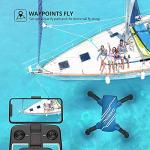 DEERC D20 Mini Drone - 720P HD Camera, Voice Control, Blue