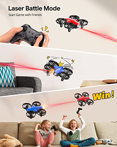 Tomzon A24 Mini Drone with Battle Mode, Red